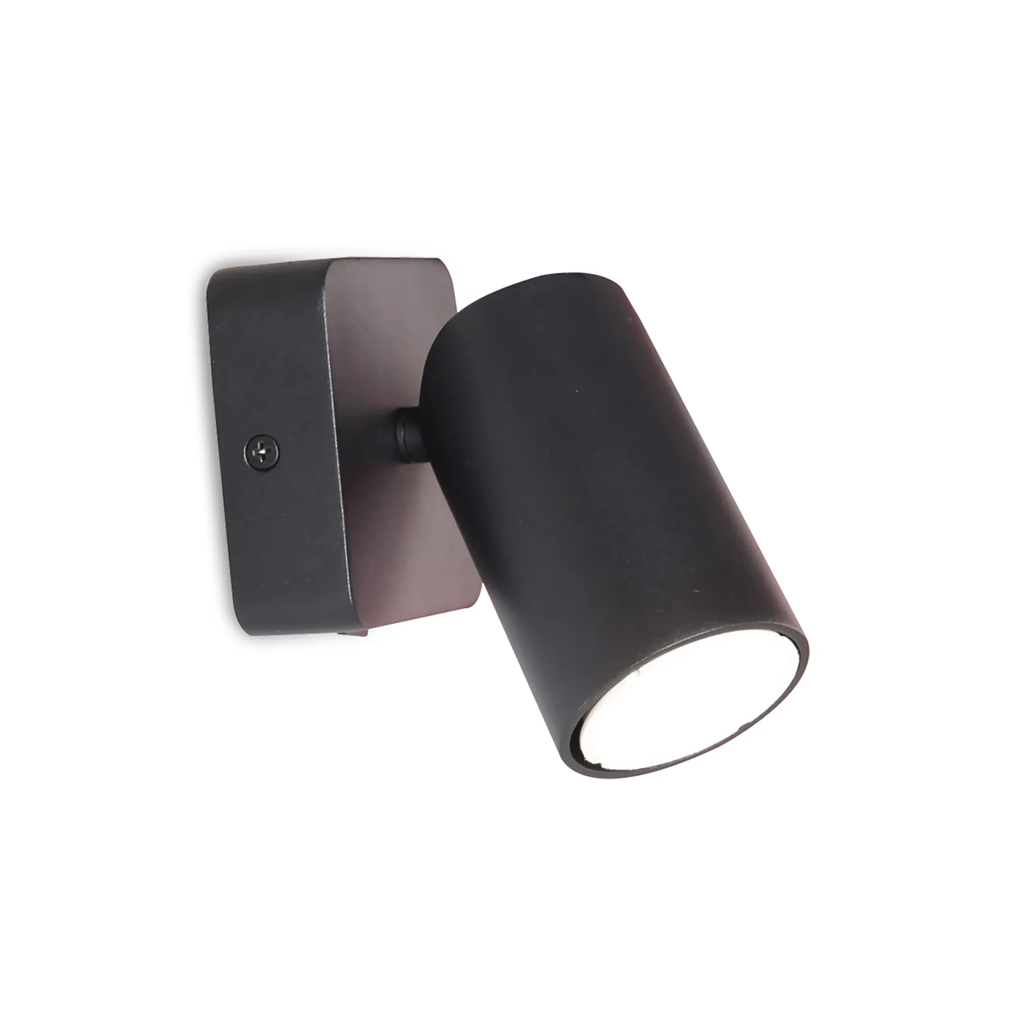 M6714  Sal 1 Light Switched Wall Lamp GU10 Matt Black